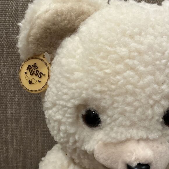 Vintage Russ 1986 NWT Snuggle Bear Puppet Plush from The Lever Co. - Picture 2 of 6